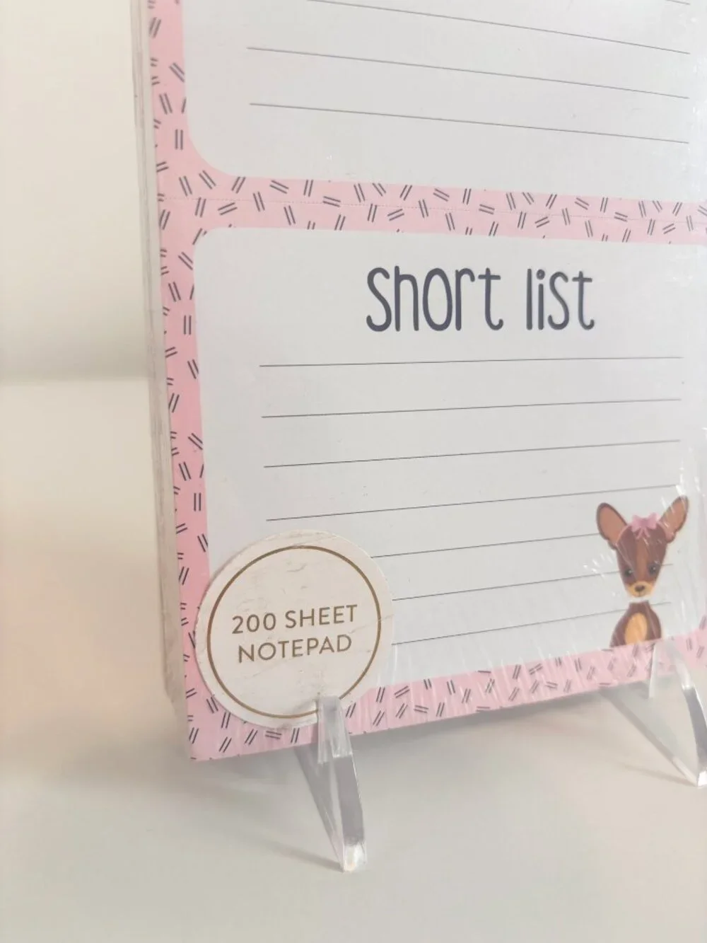Dachshund List Pad